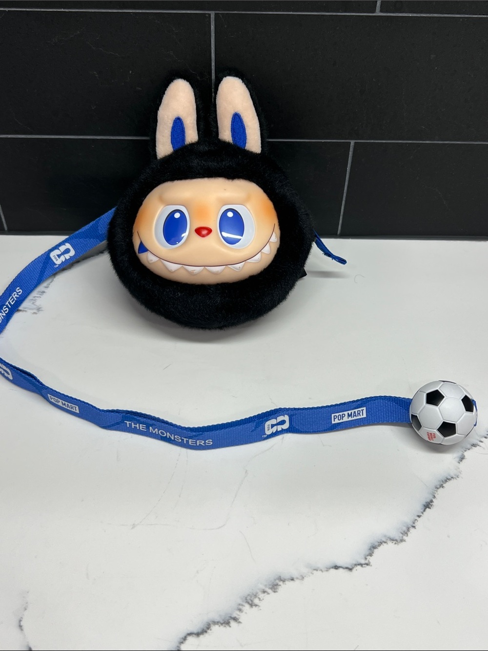 POP MART The Monsters × FIFA Series vinyl plush pendant